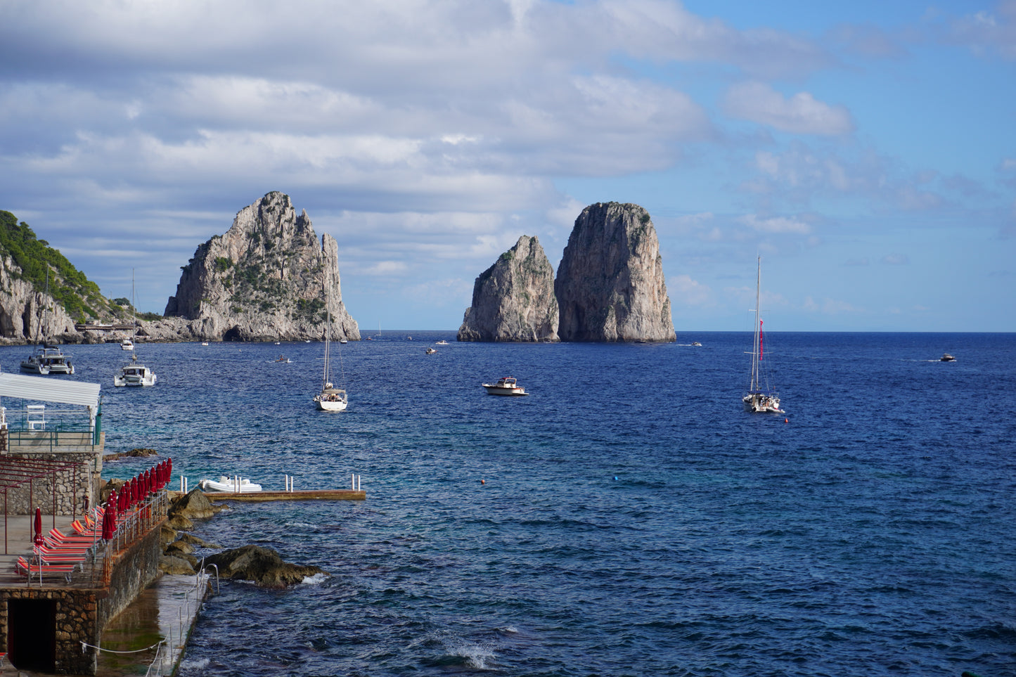 The Capri rocks